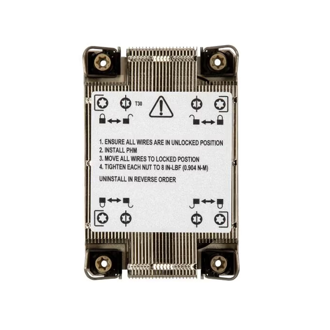 Зап. часть радиатор для кулера CPU Supermicro SNK-P0088P — детальное фото