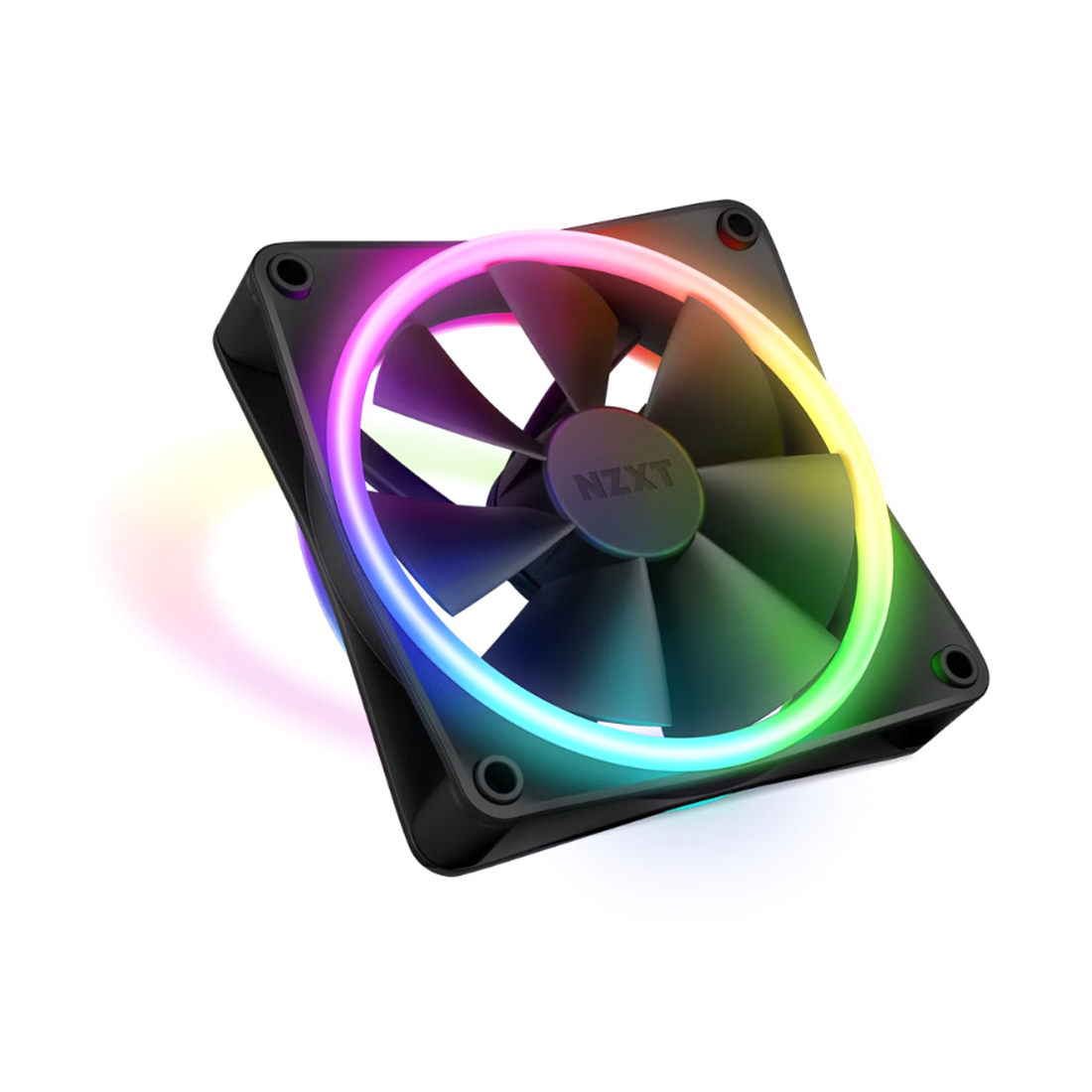 Кулер для компьютерного корпуса NZXT F120 RGB DUO RF-D12SF-B1 Black — фото, характеристики
