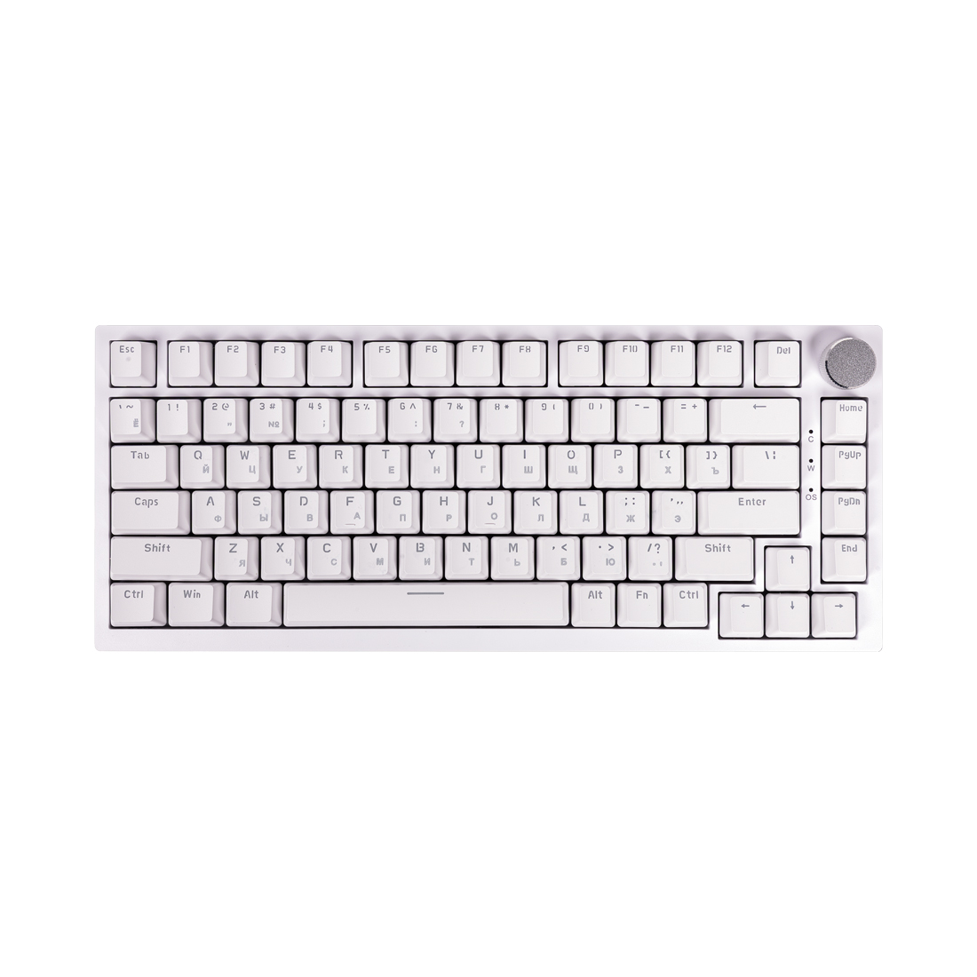 Клавиатура Ajazz AK820 Blue Switch White — фото, характеристики