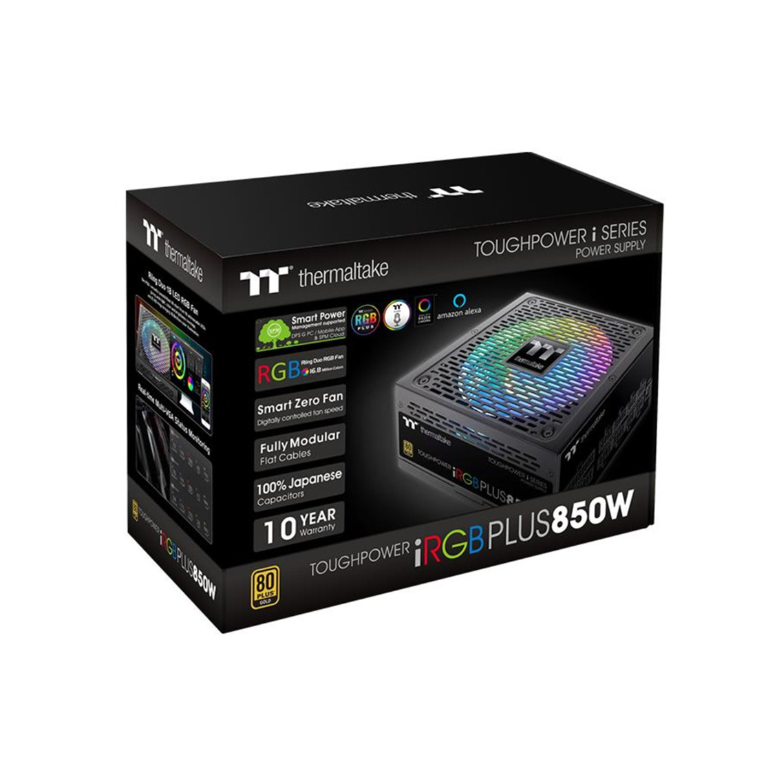 Блок питания Thermaltake Toughpower iRGB PLUS 850W Gold — фото, характеристики
