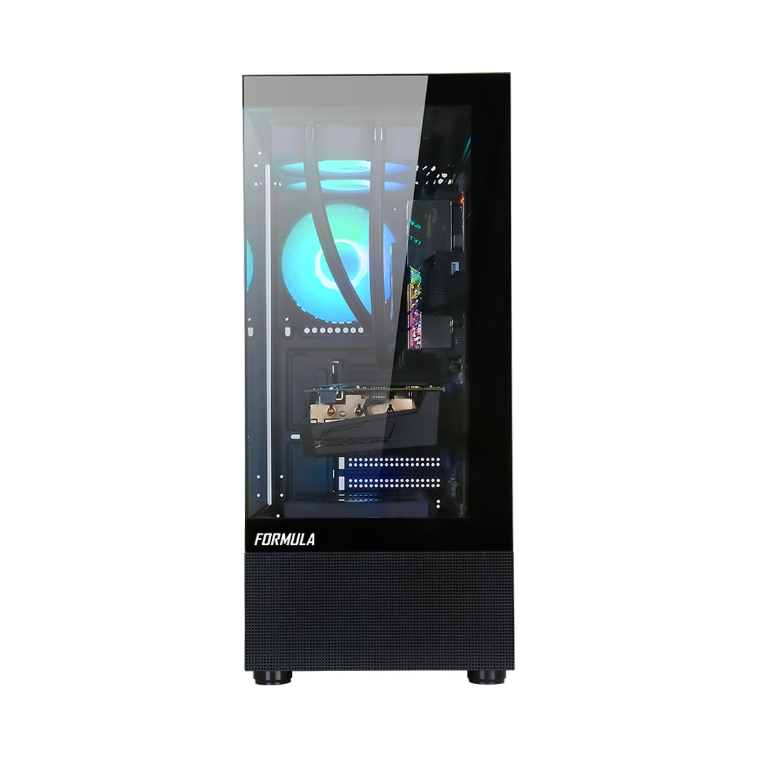 Компьютерный корпус Formula V Crystal Z1+ Black без Б/П — фото, характеристики