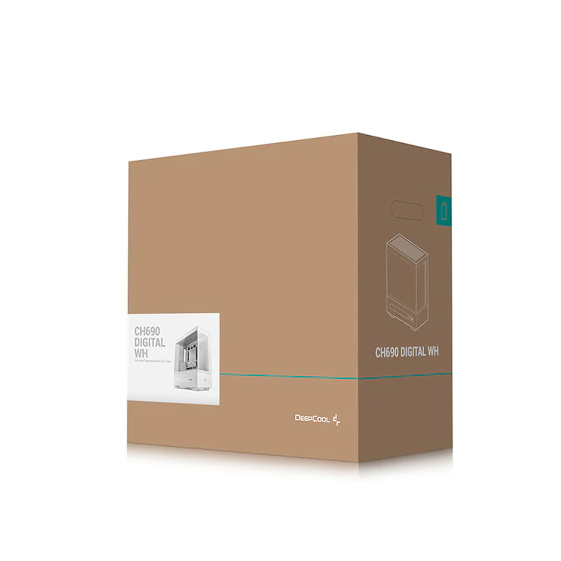 Компьютерный корпус Deepcool CH690 DIGITAL WH без Б/П — фото, характеристики