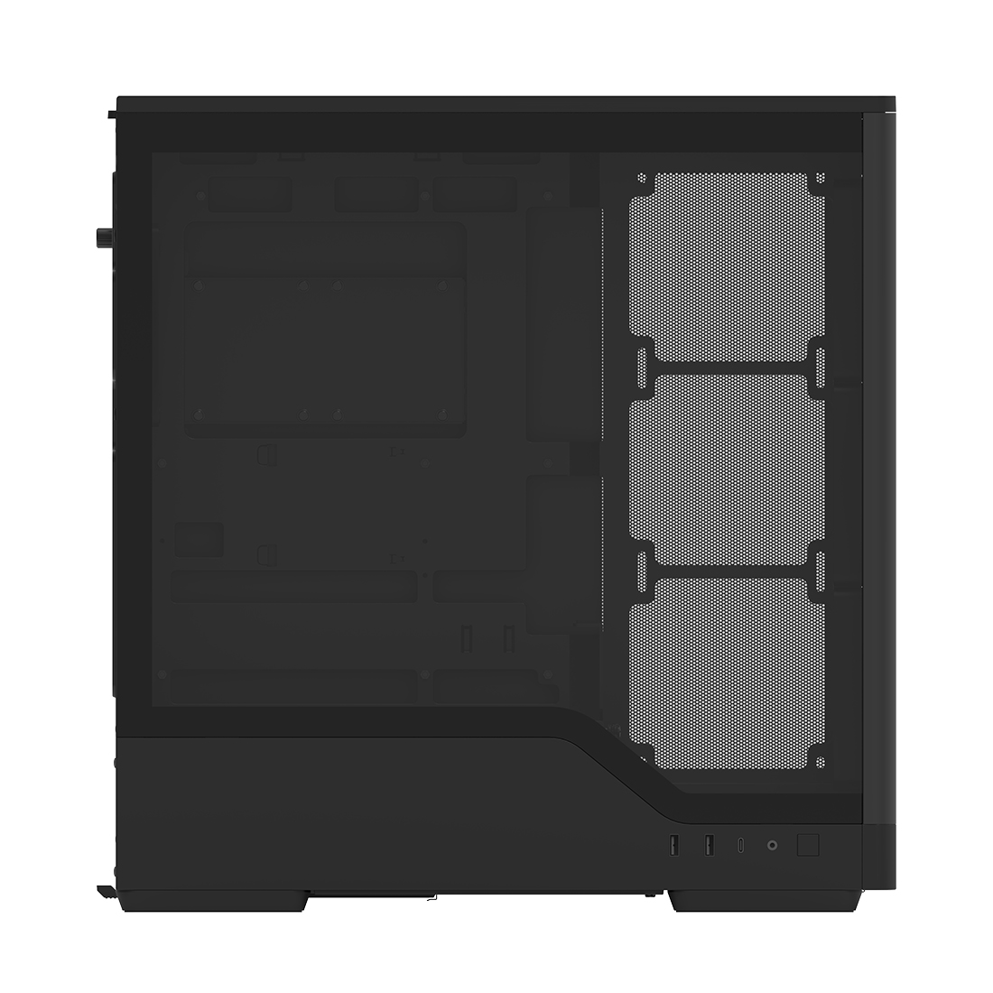 Компьютерный корпус Aerocool D520A-BK-v1 без Б/П — фото, характеристики