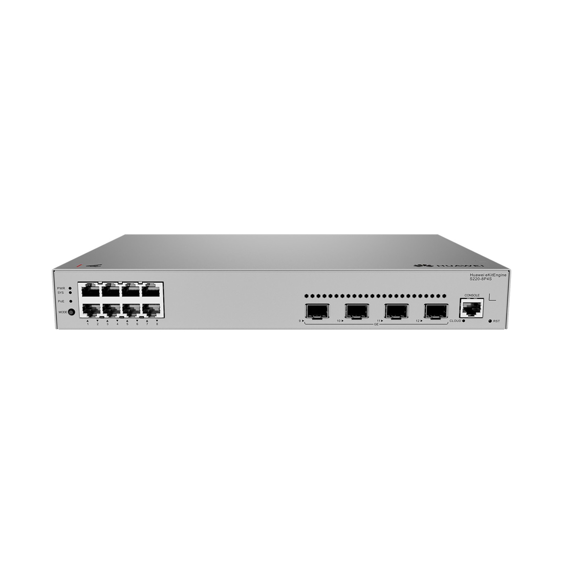 Коммутатор Huawei S220-8P4S — детальное фото
