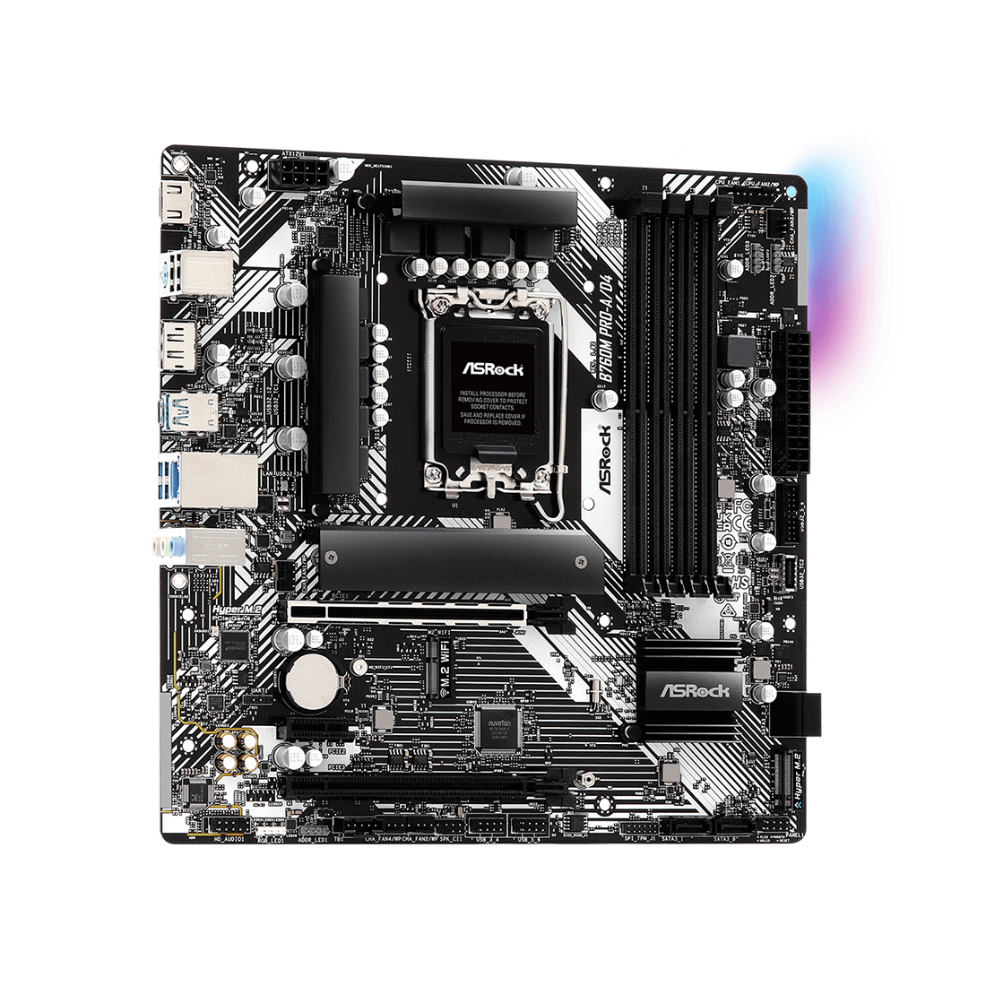 Материнская плата ASRock B760M PRO-A/D4 — фото, характеристики