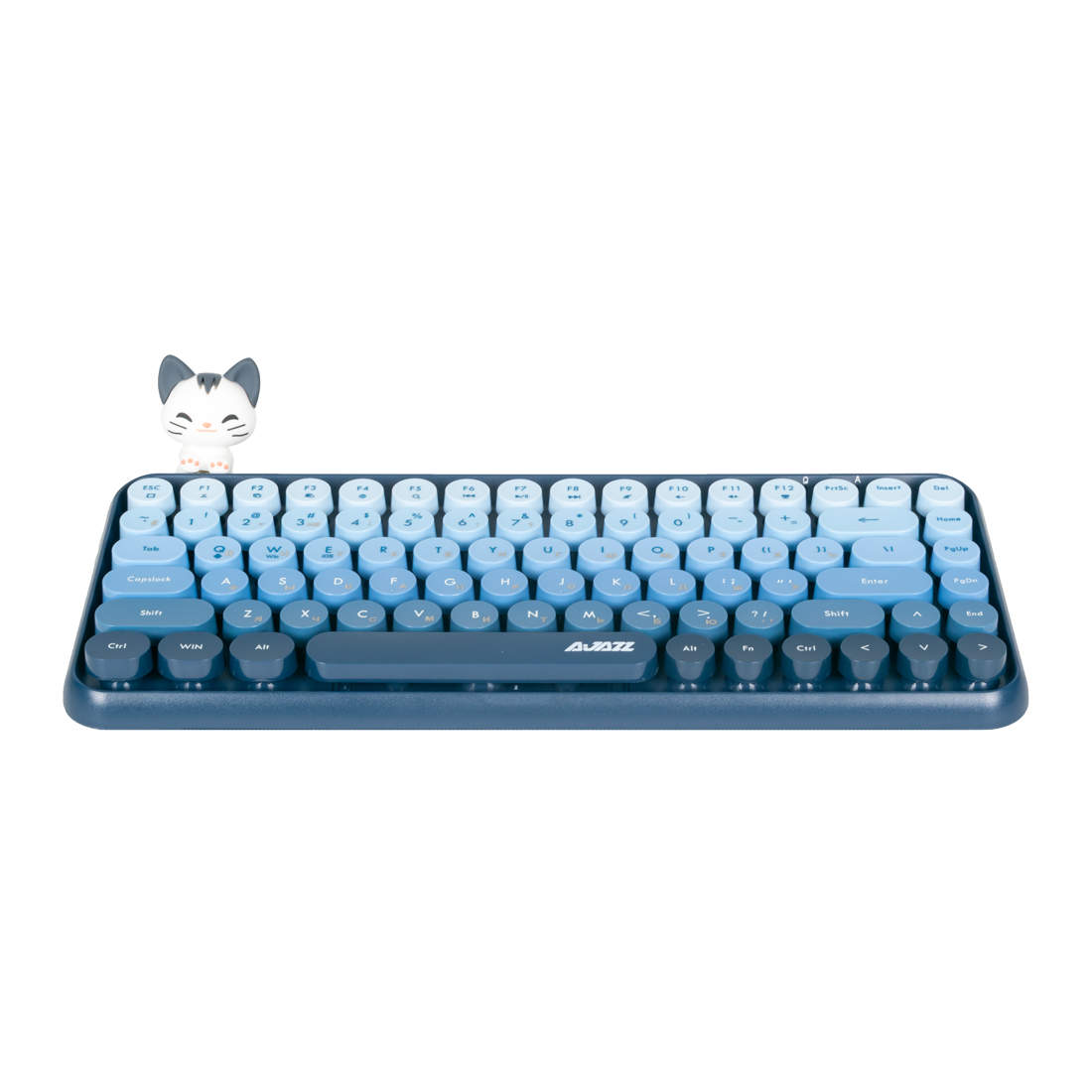 Клавиатура Ajazz 308i Cat Gradient Blue — фото, характеристики