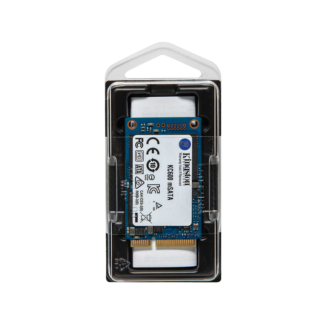 Твердотельный накопитель SSD Kingston SKC600MS/256G mSATA — фото, характеристики