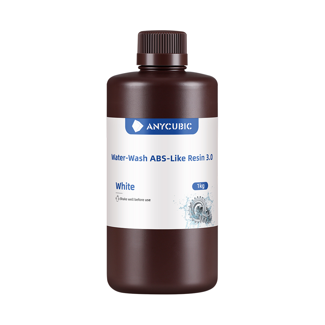 Фотополимерная смола для 3D-печати Anycubic Water-Wash ABS-Like Resin 3.0 SSXAB3WH-10 (белый)