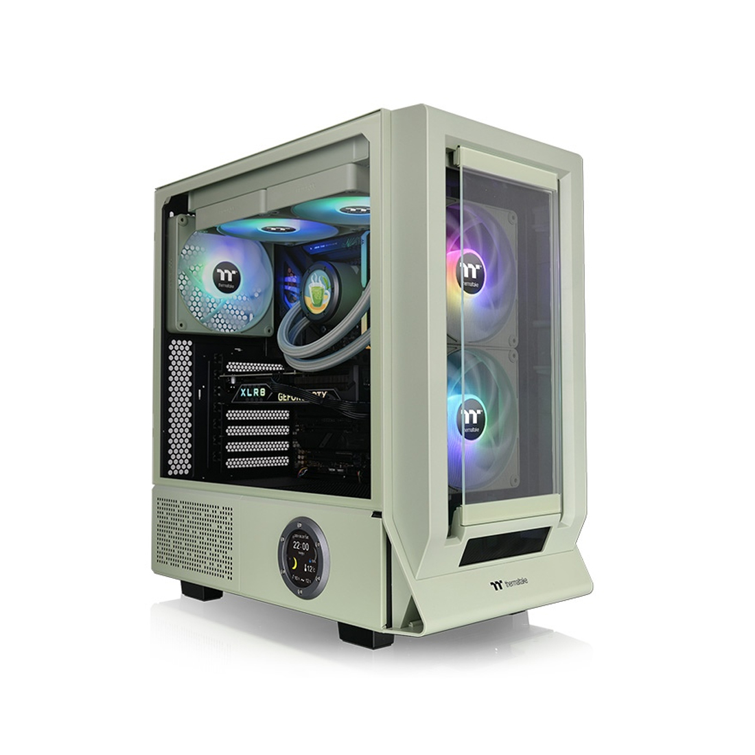 Компьютерный корпус Thermaltake Ceres 350 MX Matcha Green без Б/П — фото, характеристики