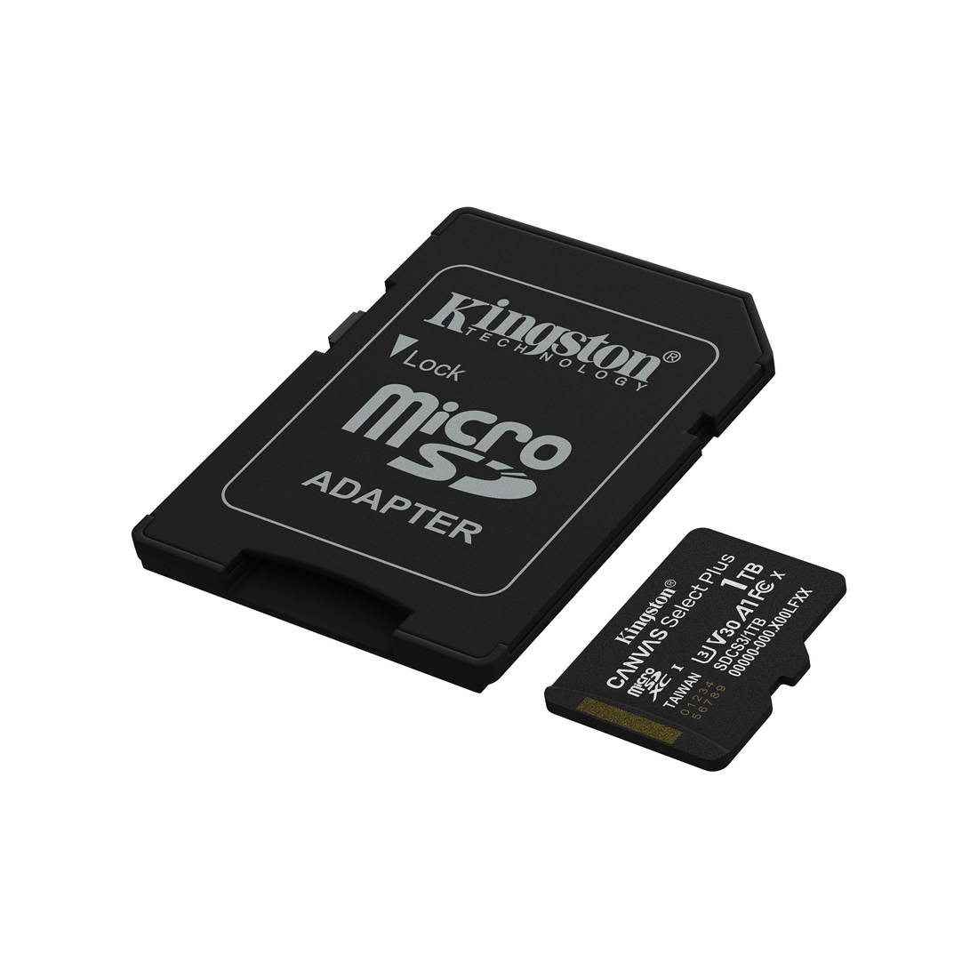 Карта памяти Kingston SDCS3/1TB Canvas Select Plus A1 U3 V30 1TB