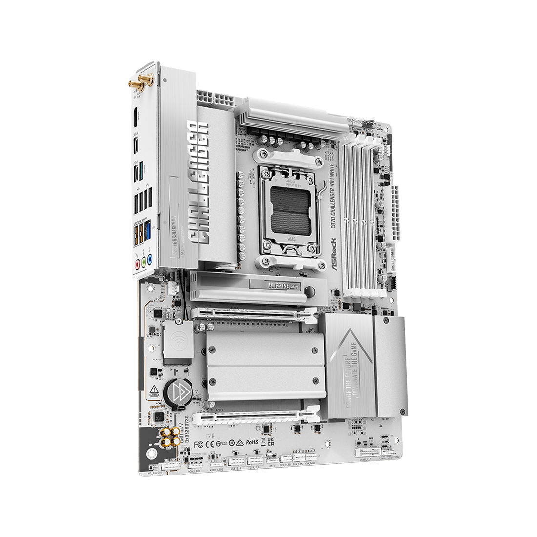 Материнская плата ASRock X870 Challenger WiFi White — фото, характеристики