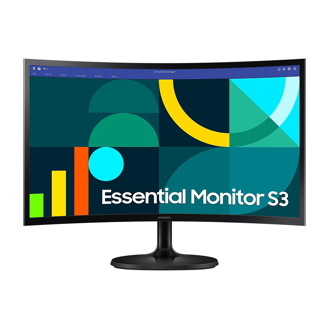 Монитор Samsung 24" S3 LS24D364GAIXCI — фото, характеристики