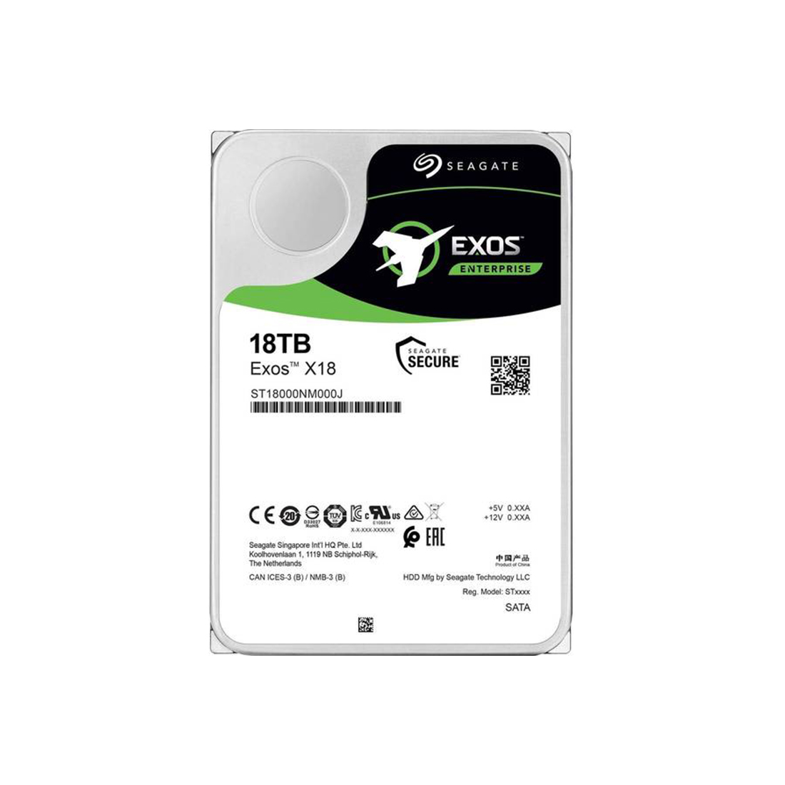 Жесткий диск Seagate Exos X18 ST18000NM000J 18TB SATA3 — фото, характеристики