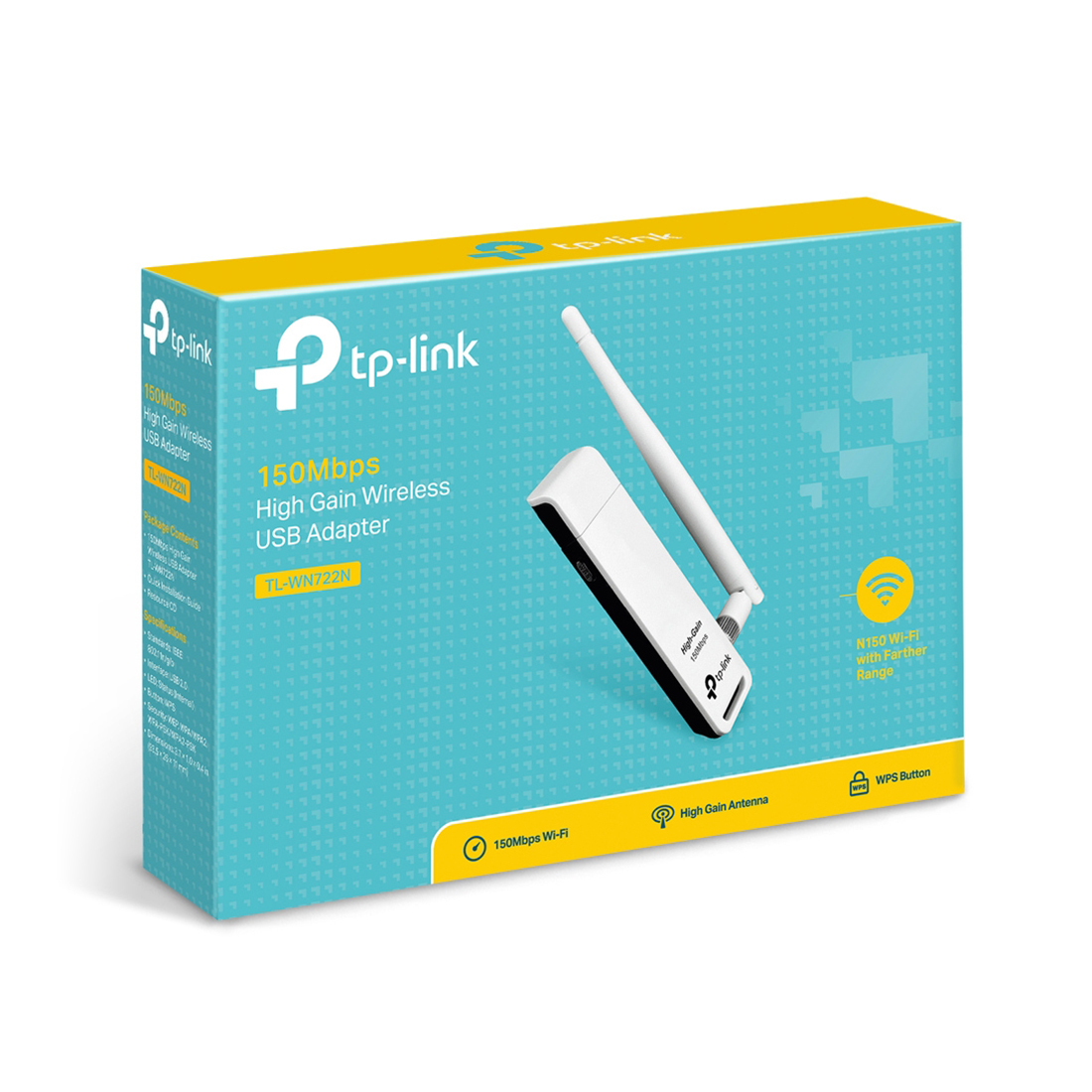 USB-адаптер TP-Link TL-WN722N — детальное фото