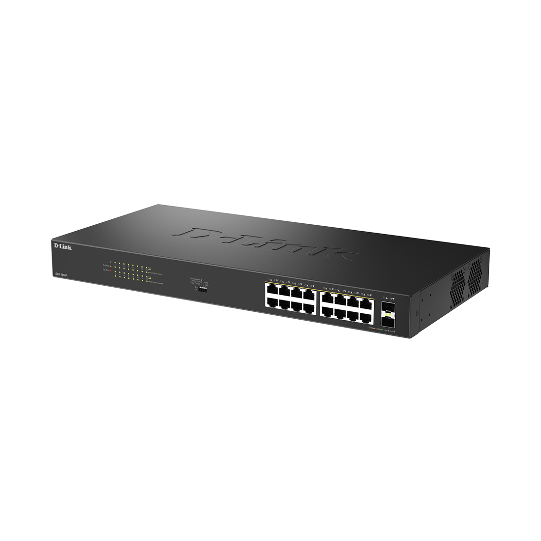 Коммутатор D-Link DGS-1018P/B1A — детальное фото