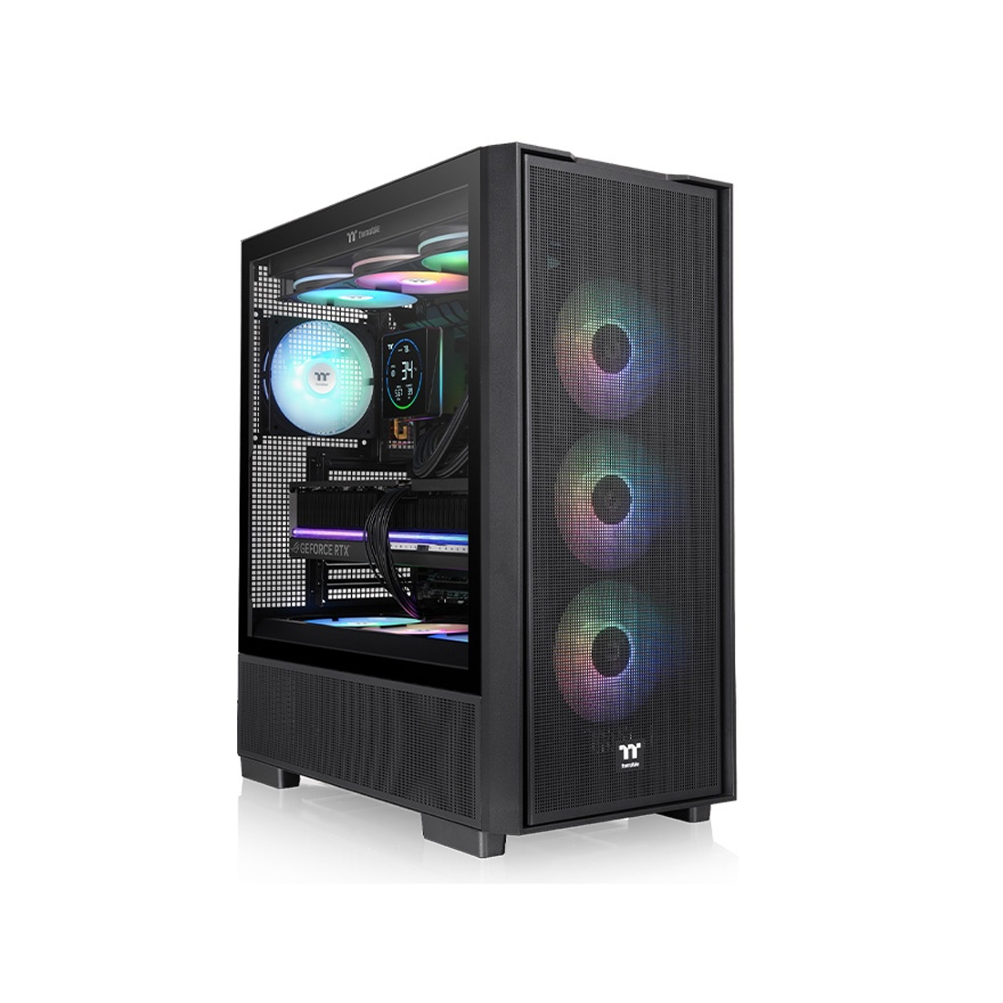 Компьютерный корпус Thermaltake S380 TG Black без Б/П — фото, характеристики