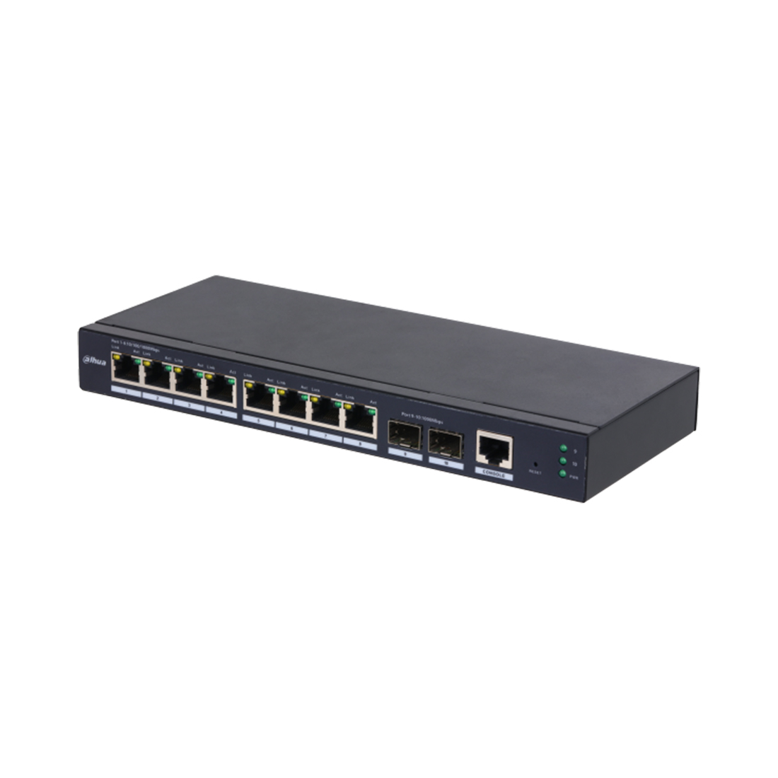 Коммутатор Dahua DH-SG4010-2F — детальное фото