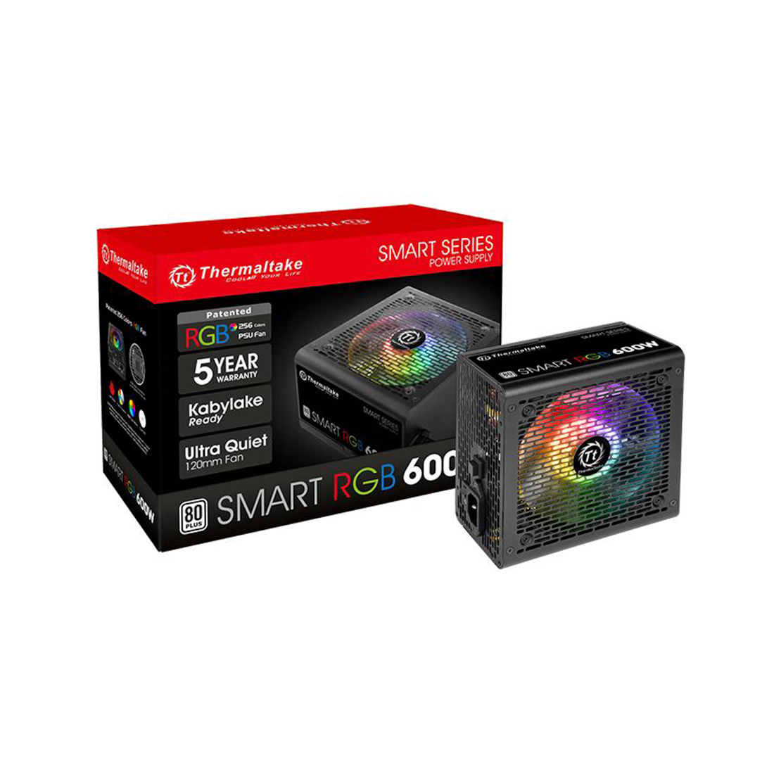Блок питания Thermaltake Smart RGB 600W — фото, характеристики