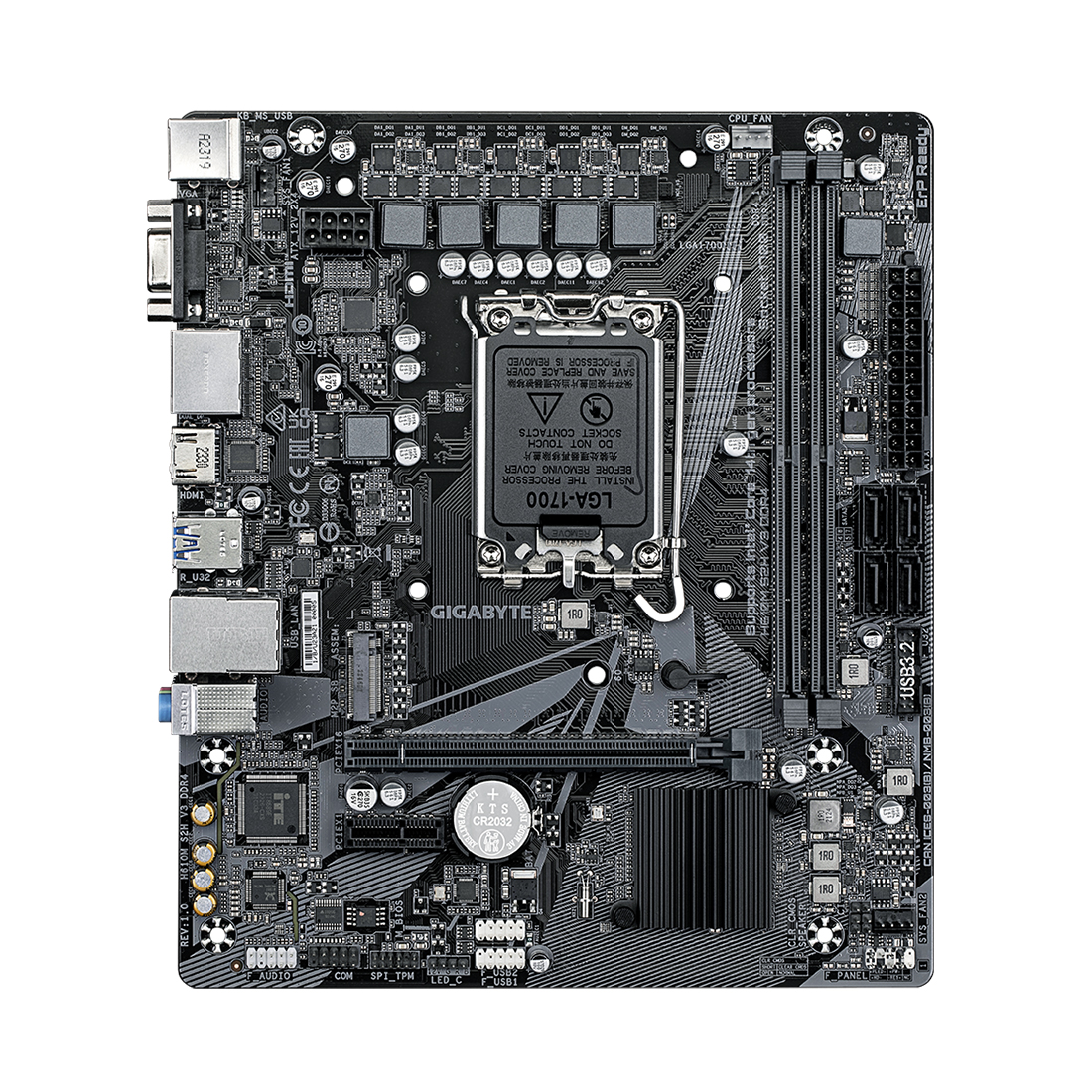Материнская плата Gigabyte H610M S2H V3 DDR4 — фото, характеристики