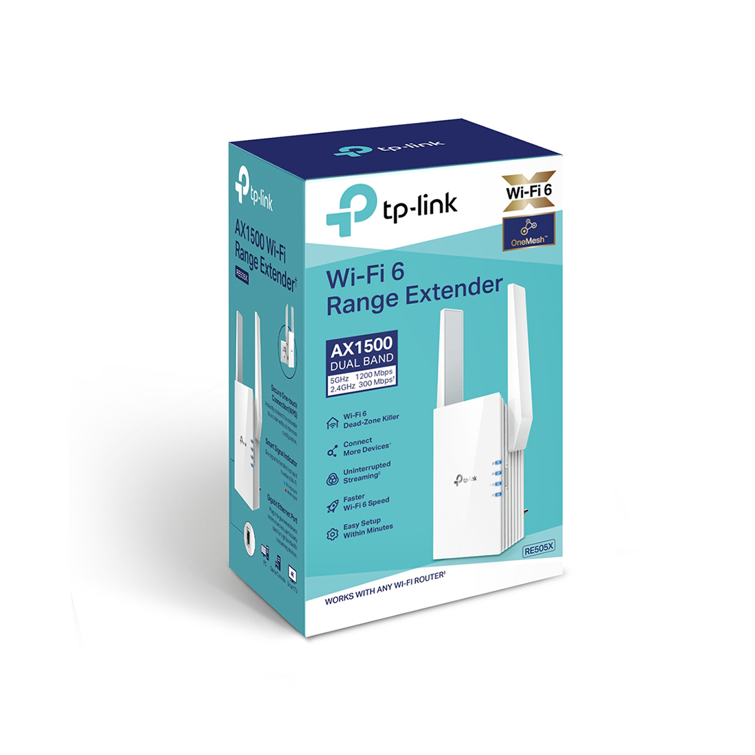 Усилитель Wi-Fi сигнала TP-Link RE505X — детальное фото