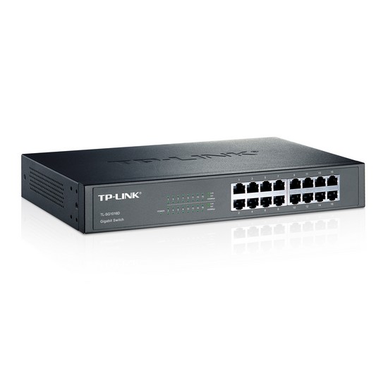 Коммутатор TP-Link TL-SG1016D — детальное фото
