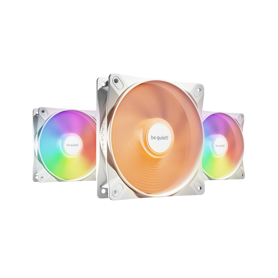 Вентилятор для компьютерного корпуса Bequiet! Light Wings LX 120mm PWM high-speed Triple pack White — фото, характеристики