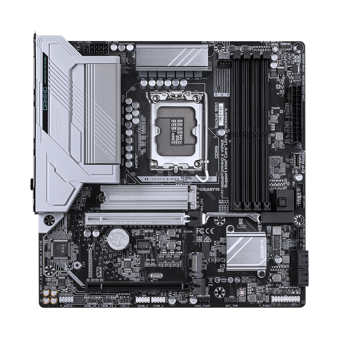 Материнская плата Gigabyte B860M GAMING X WIFI6E — фото, характеристики