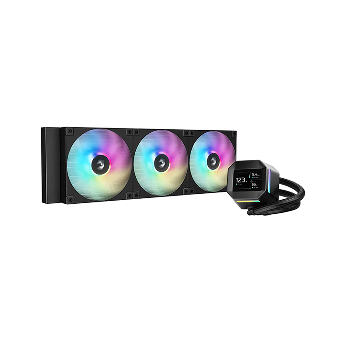 Кулер с водяным охлаждением Deepcool LM420 — фото, характеристики
