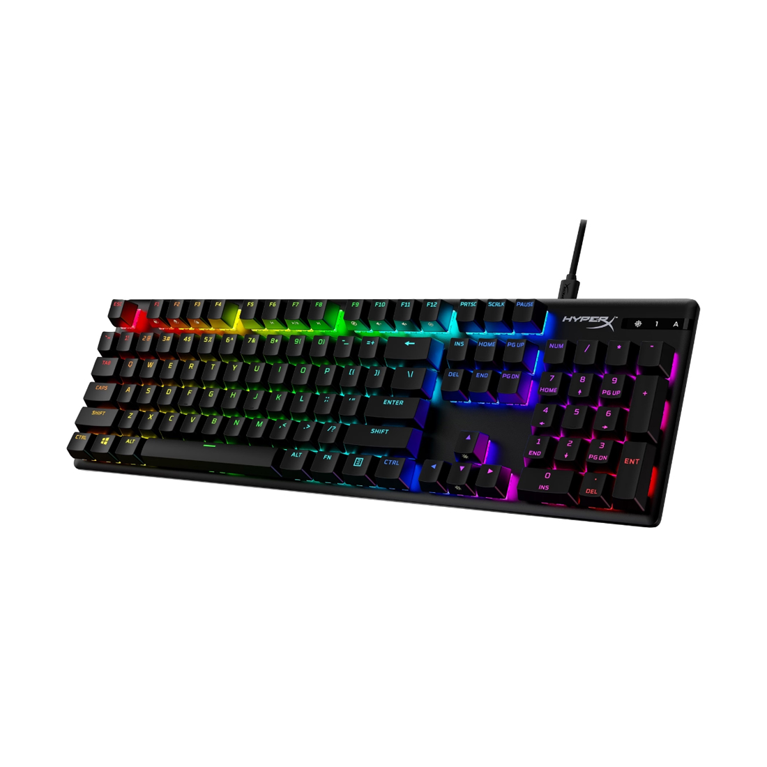 Клавиатура HyperX Alloy Origins PBT HX Red (US) 639N3AA#ABA — фото, характеристики