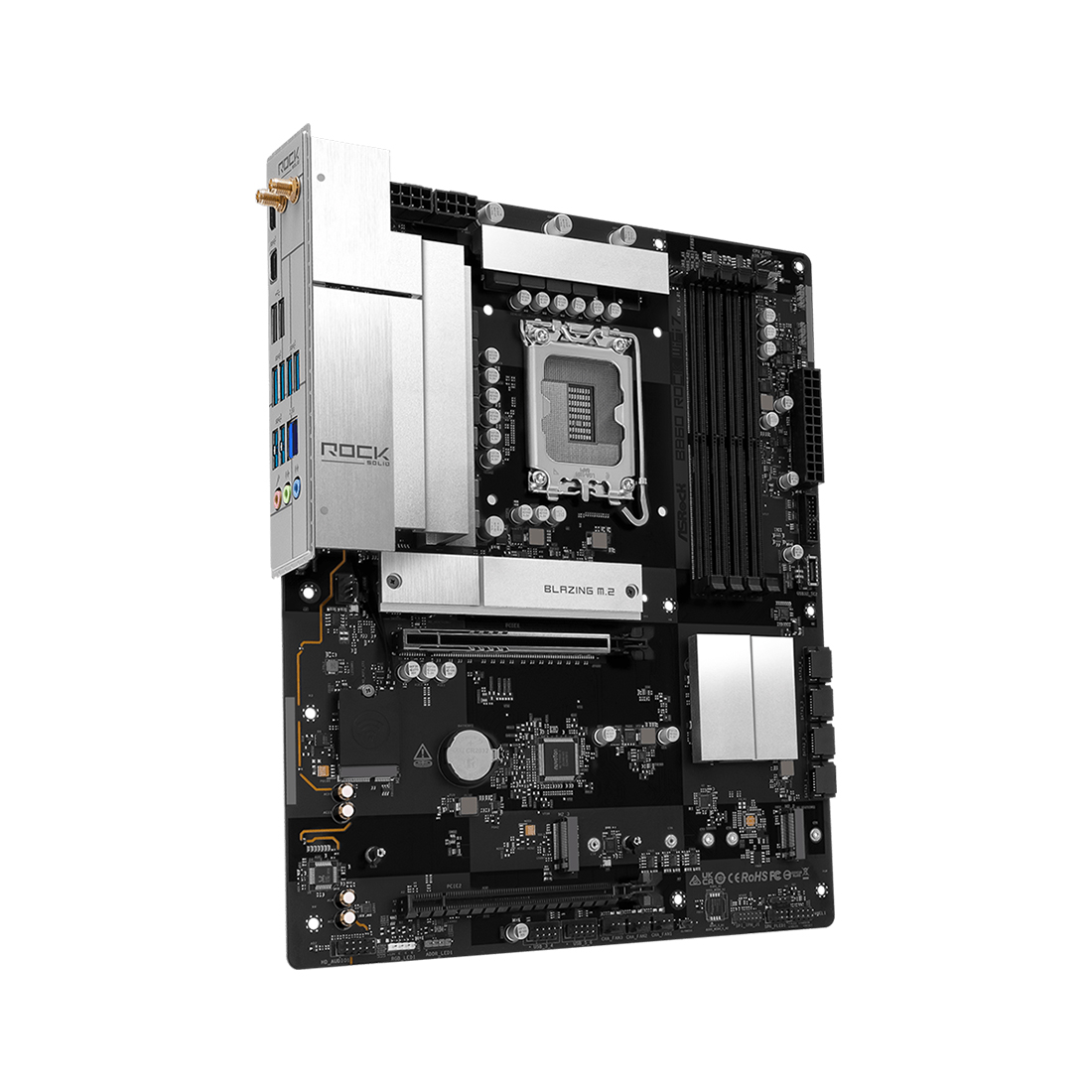 Материнская плата ASRock B860 Rock WiFi 7 — фото, характеристики