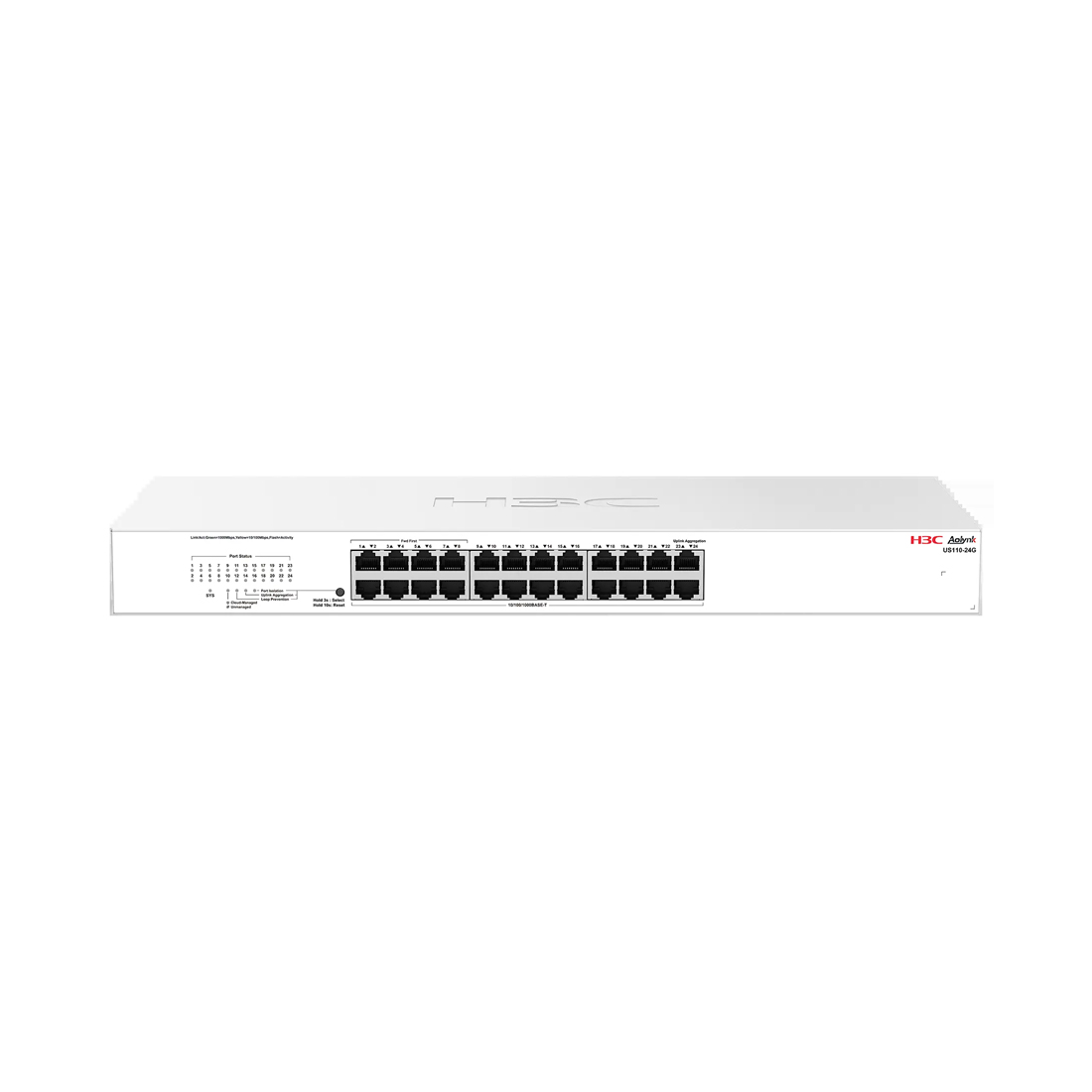 Коммутатор H3C Aolynk US110-24G — детальное фото