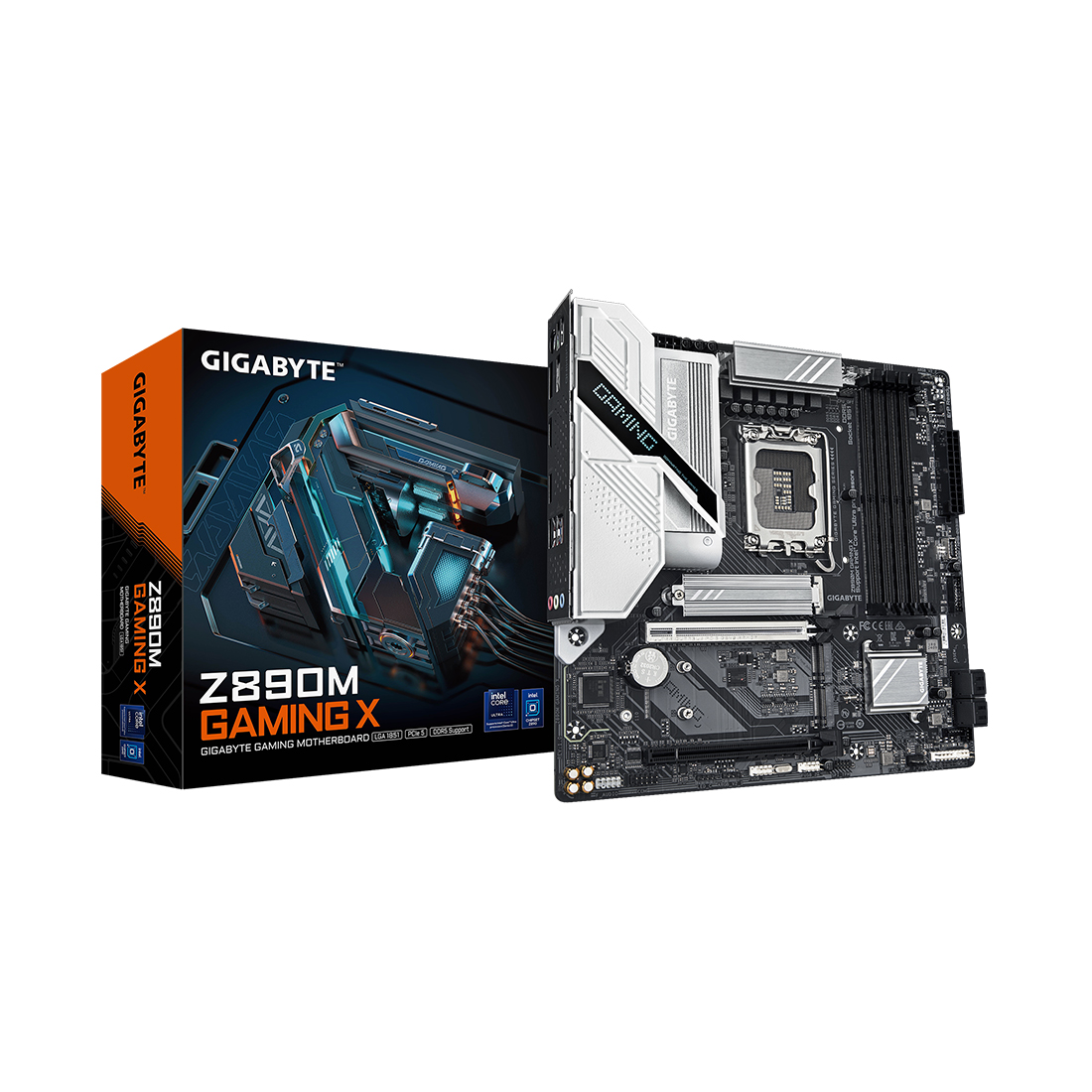 Материнская плата Gigabyte Z890M GAMING X — фото, характеристики