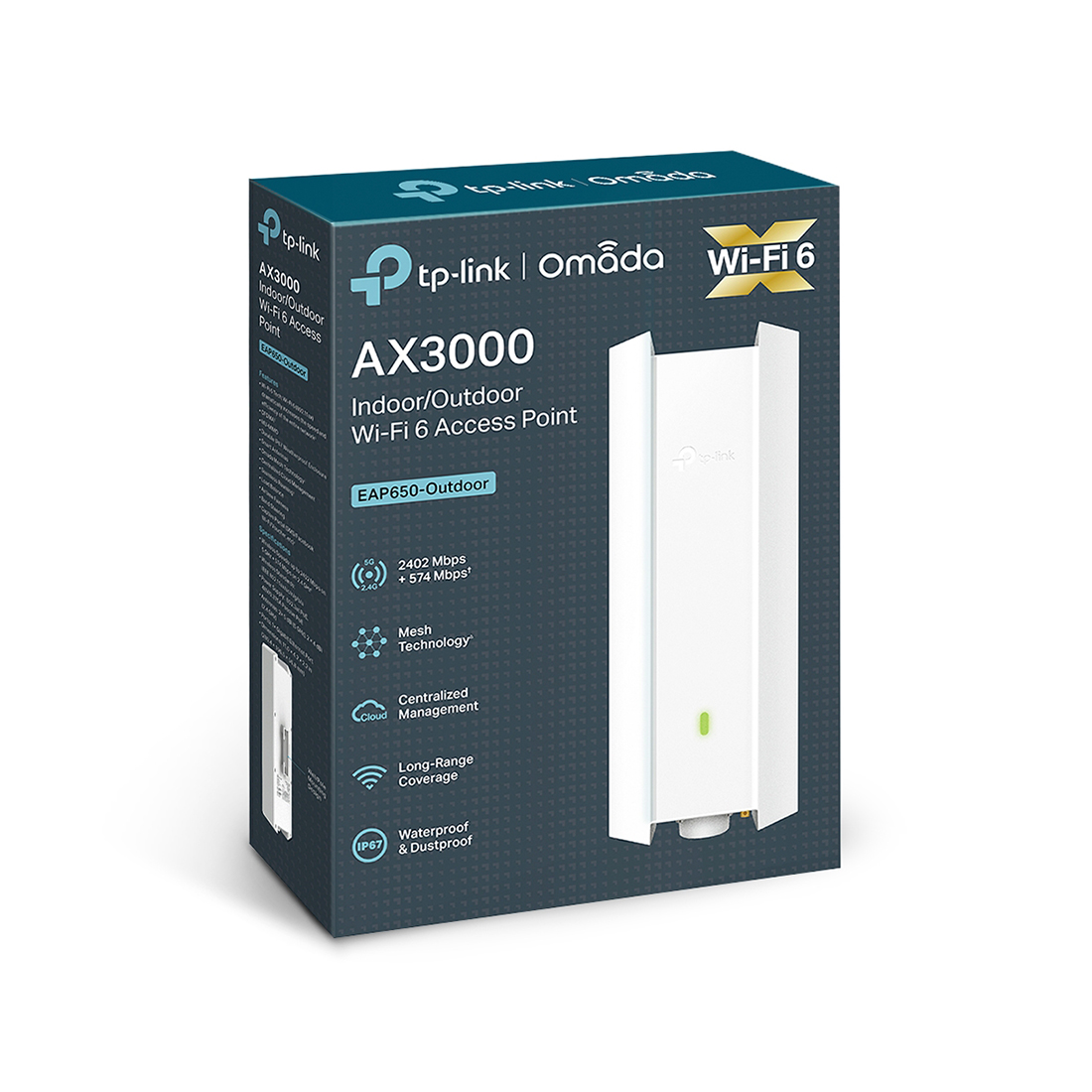 Wi-Fi точка доступа TP-Link EAP650-Outdoor — детальное фото