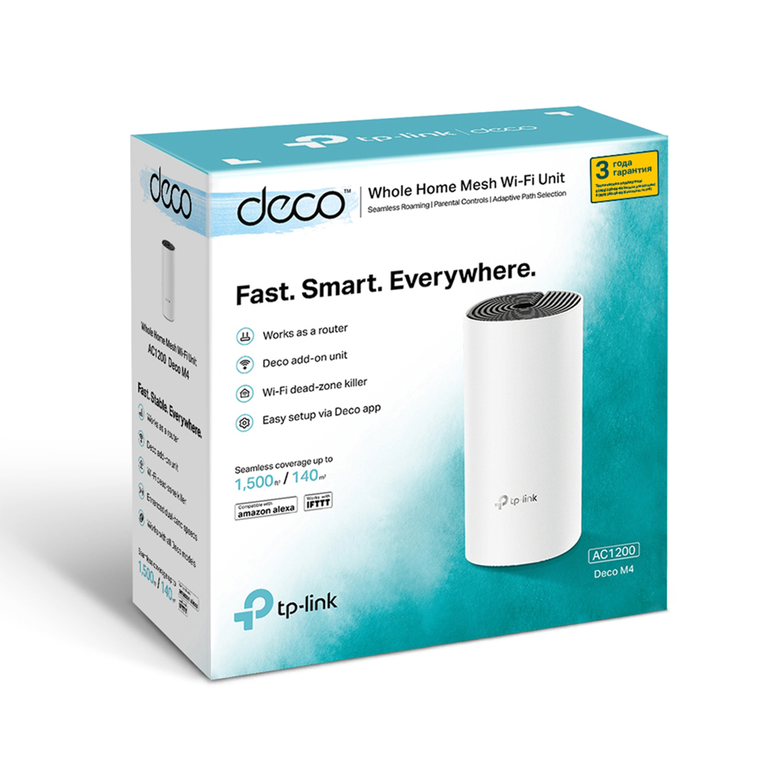 Маршрутизатор TP-Link Deco M4(1-pack) — детальное фото