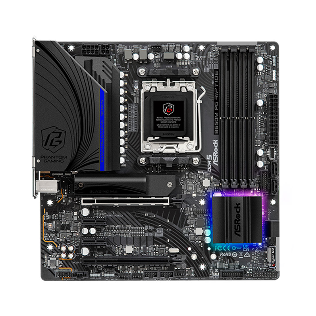 Материнская плата ASRock B650M PG RIPTIDE — фото, характеристики