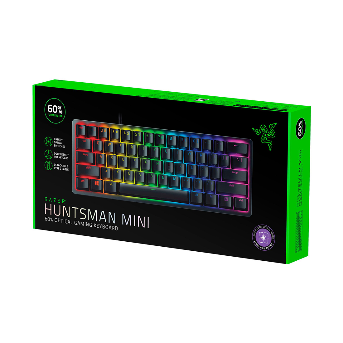 Клавиатура Razer Huntsman Mini (Purple Switch) — фото, характеристики