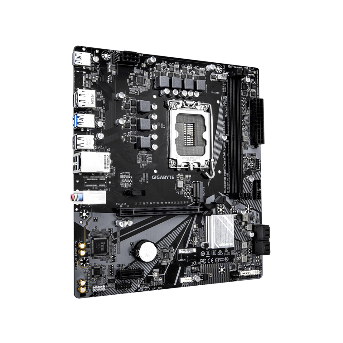 Материнская плата Gigabyte B760M H V2 — фото, характеристики