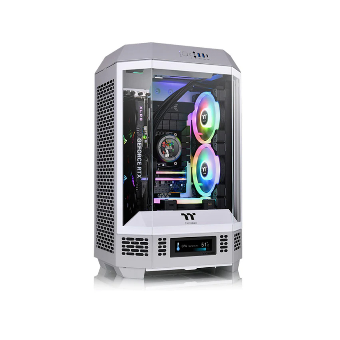 Компьютерный корпус Thermaltake The Tower 300 Black без Б/П — фото, характеристики