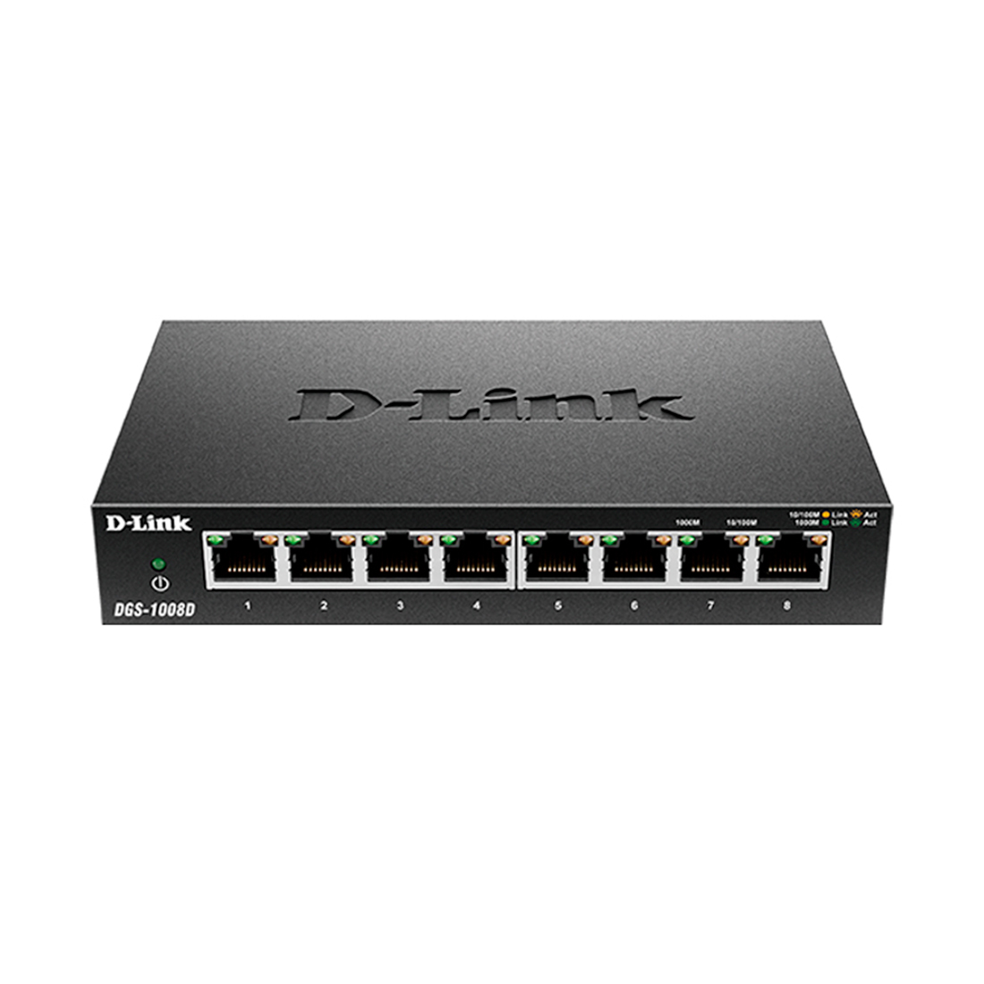 Коммутатор D-Link DGS-1008D/K2A — детальное фото