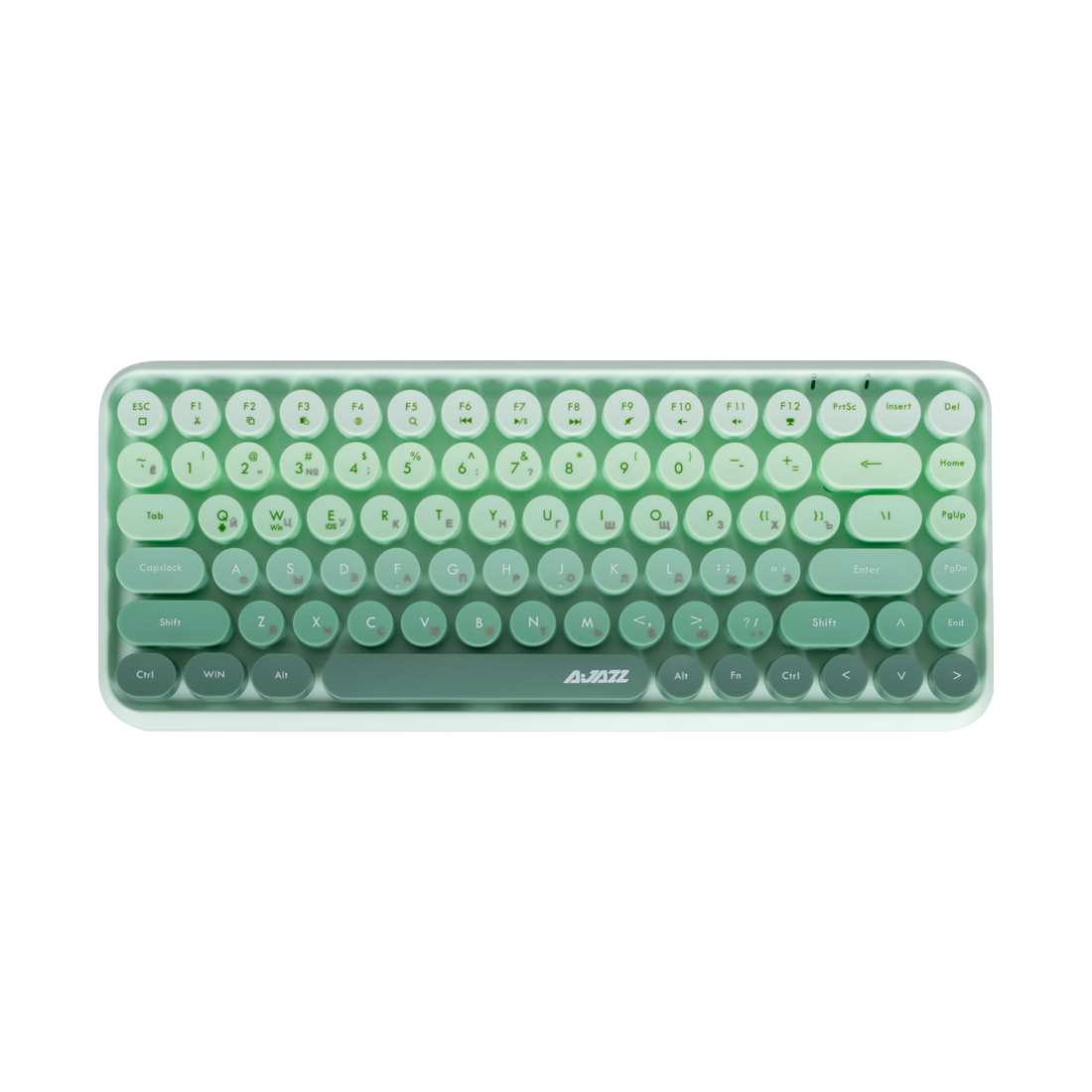 Клавиатура Ajazz 308i Cat Gradient Green — фото, характеристики