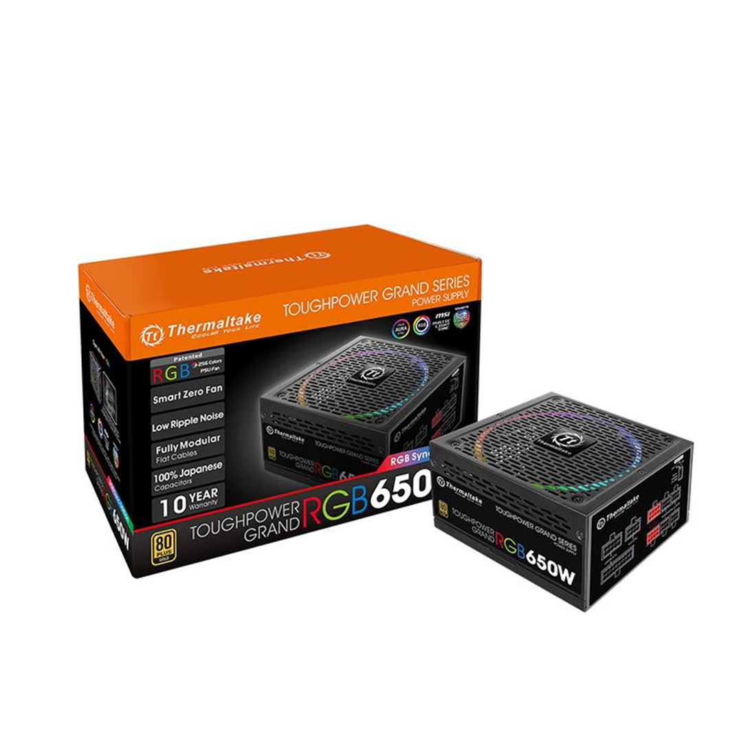 Блок питания Thermaltake Toughpower Grand RGB Sync Edition 650W (Gold) — фото, характеристики