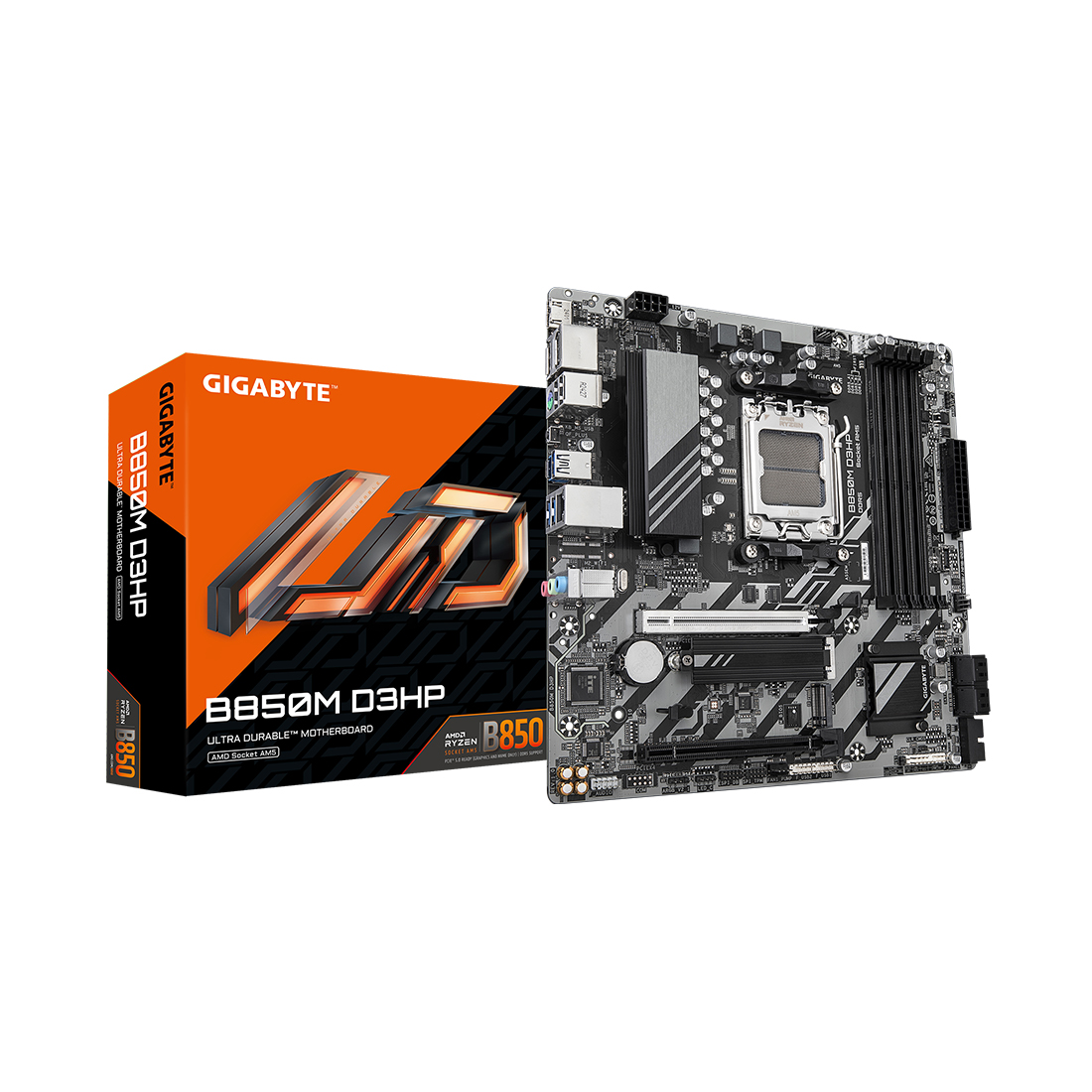 Материнская плата Gigabyte B850M D3HP — фото, характеристики