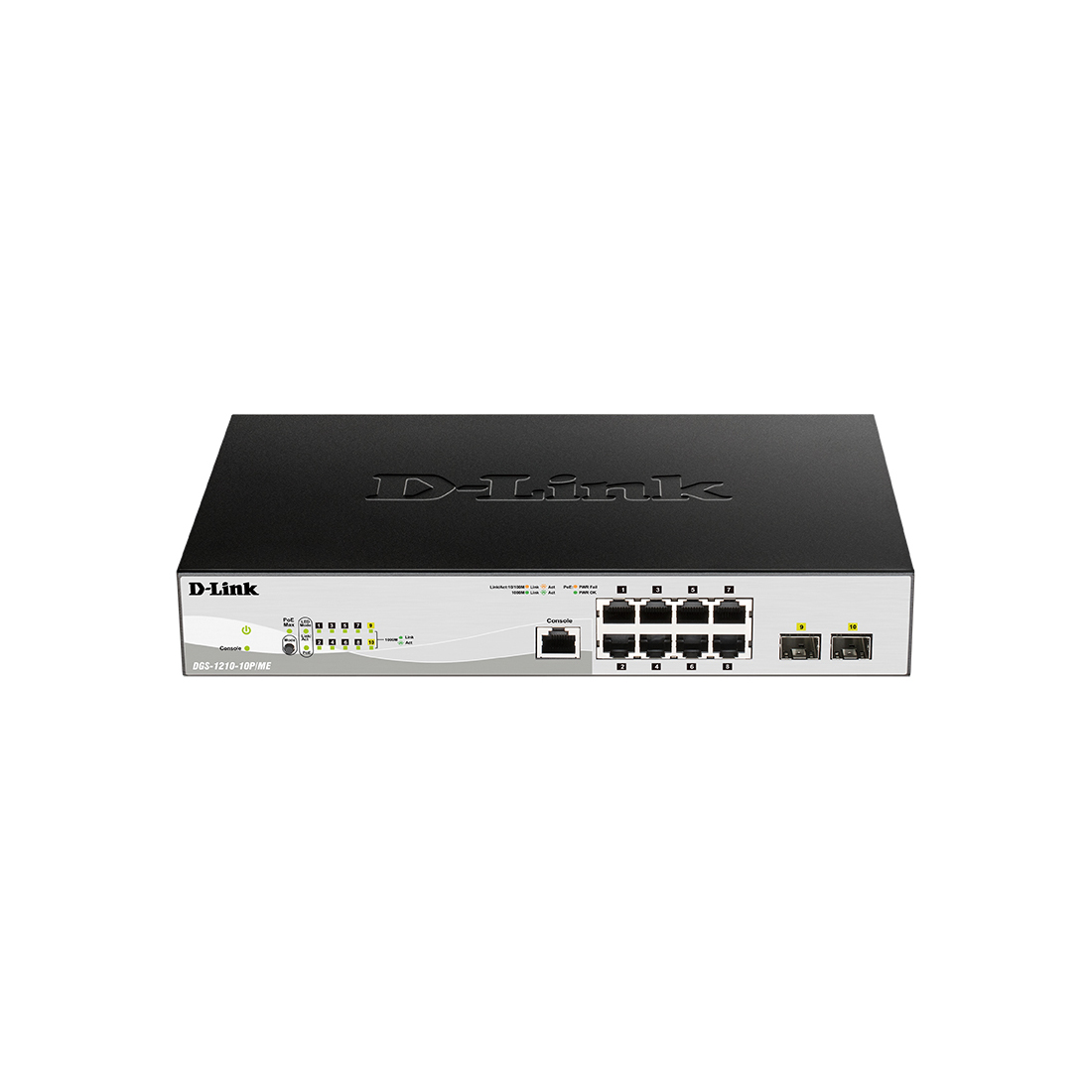 Коммутатор D-Link DGS-1210-10P/ME/B1A — детальное фото