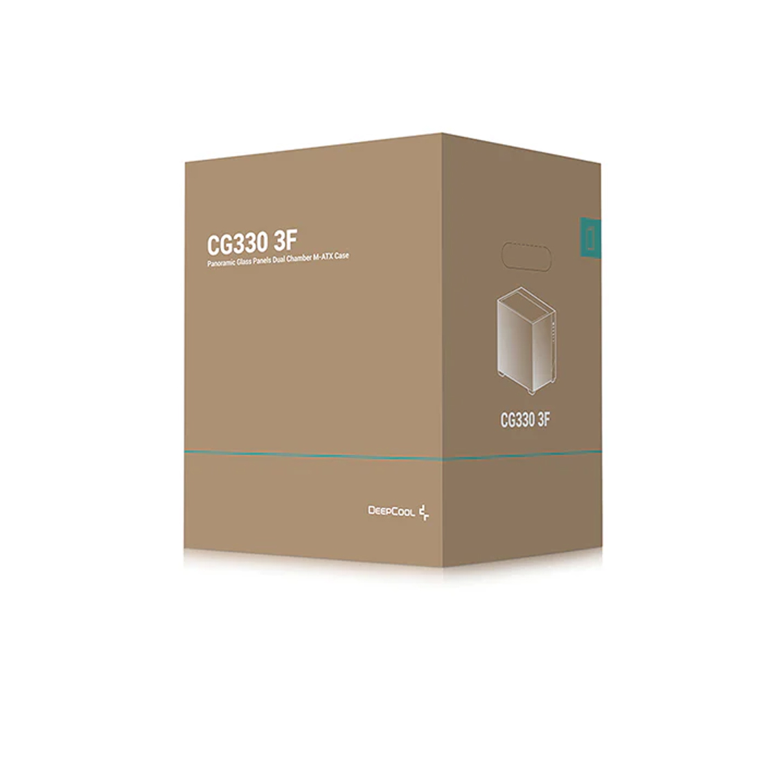 Компьютерный корпус Deepcool CG330 3F без Б/П — фото, характеристики
