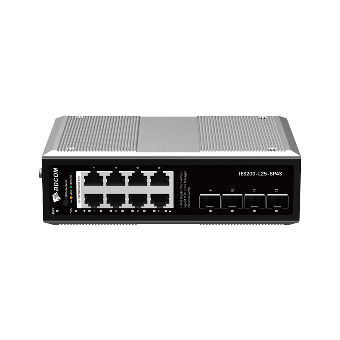 Коммутатор BDCOM IES200-L25-8P4S — детальное фото