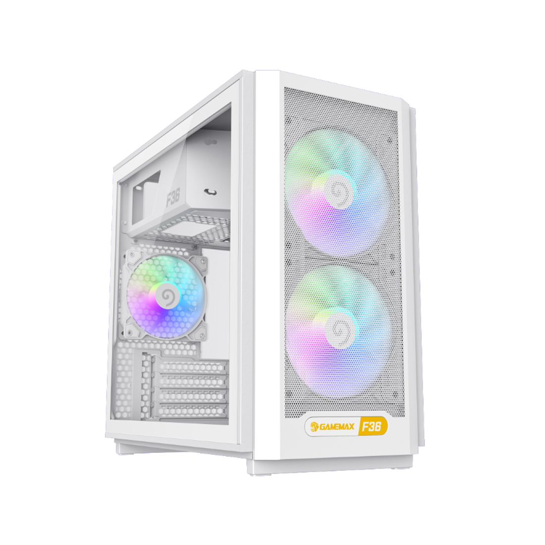 Компьютерный корпус Gamemax F36 WH White без Б/П — фото, характеристики