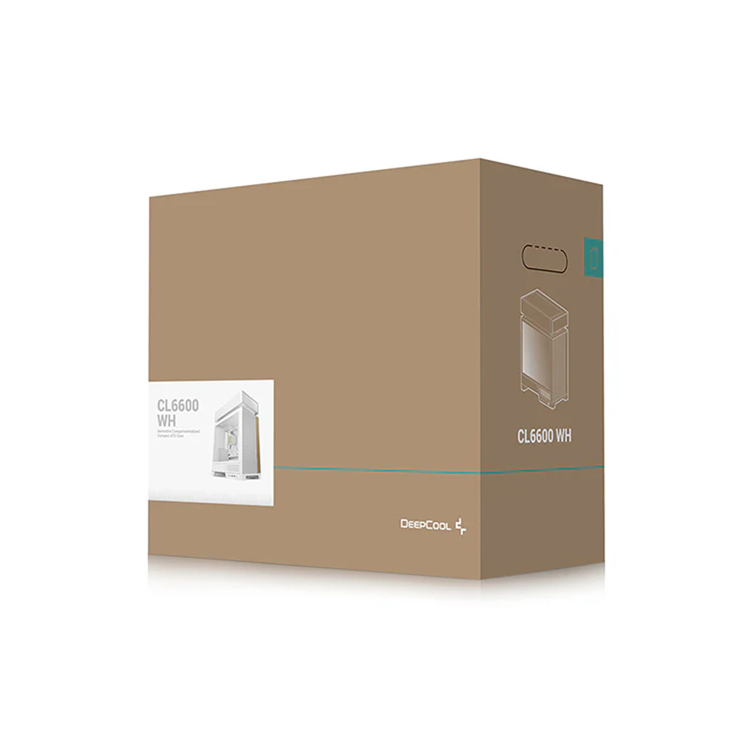 Компьютерный корпус Deepcool CL6600 WH без Б/П — фото, характеристики