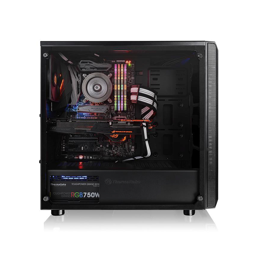 Компьютерный корпус Thermaltake Versa J23 TG без Б/П — фото, характеристики