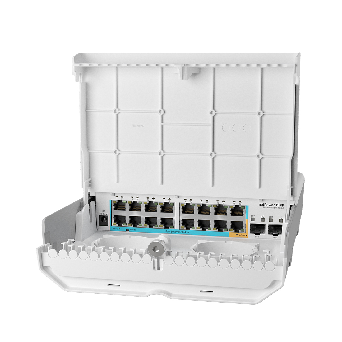 Коммутатор MikroTik CRS318-1Fi-15Fr-2S-OUT — детальное фото