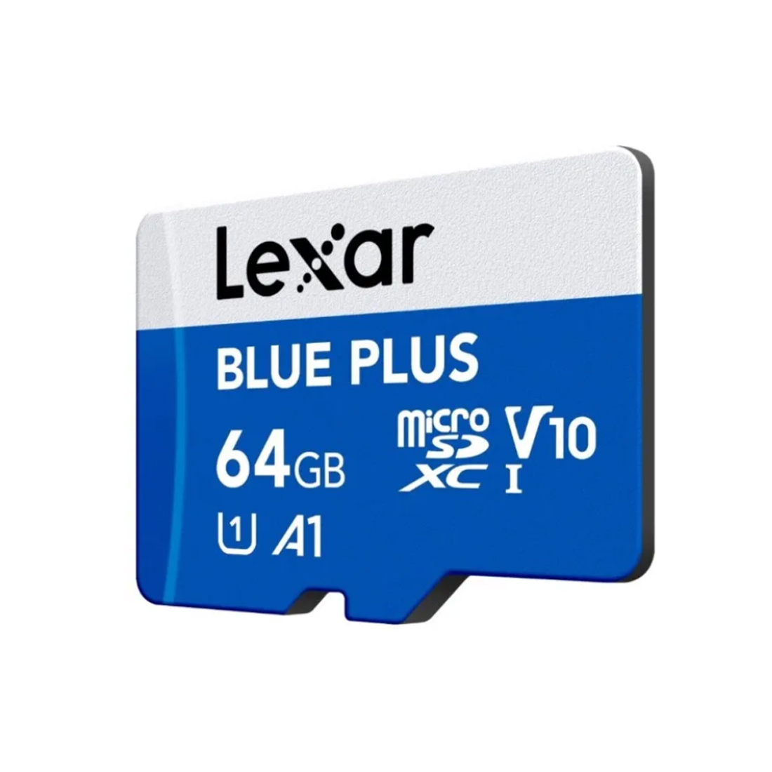 Карта памяти Lexar Blue plus LMSBLPL064G-BNANG 64GB + адаптер